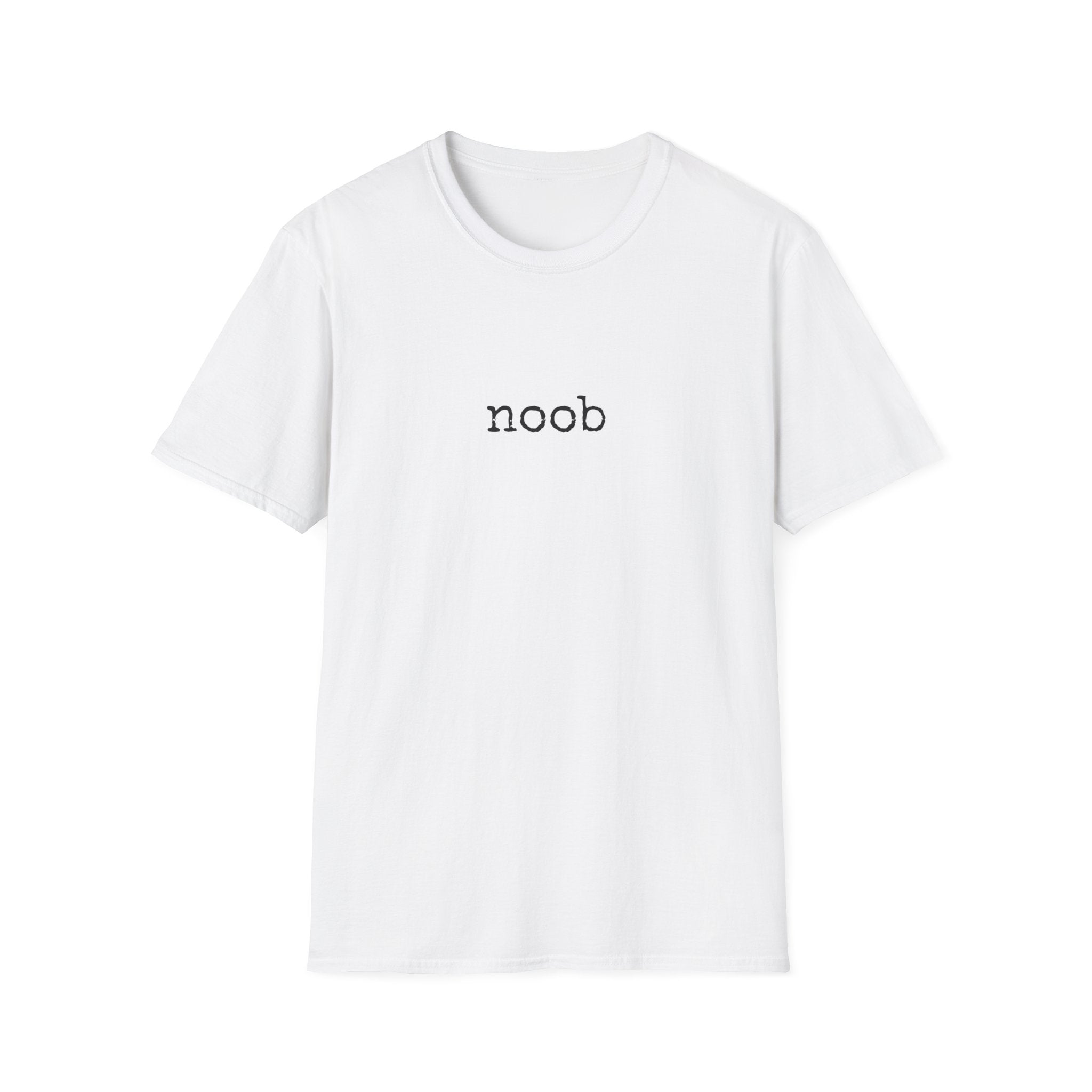 Noob Graphic T-Shirt — Minimalist Gamer Tee
