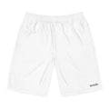Noob Minimalist Men's Board Shorts — White Swim Trunks