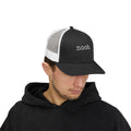Noob Snapback Trucker Cap – Casual Mesh Baseball Hat with Minimal Embroidered Text